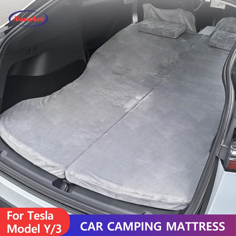 

Car Camping Mattress For Tesla Model Y Juniper High Density MDI Sponge Mattress Car Removable Hardwood Board Support Mattress