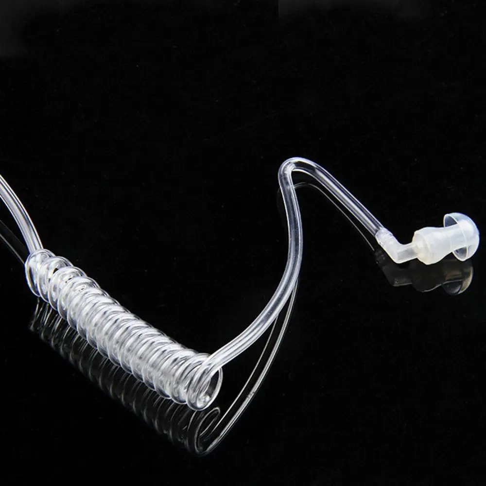 

Ear Hook Secret Service Mobile Phone Air Tube Anti Dust with Air Pipe Anti Radiation 3.5mm Earpiece Earphone Earbuds Headset