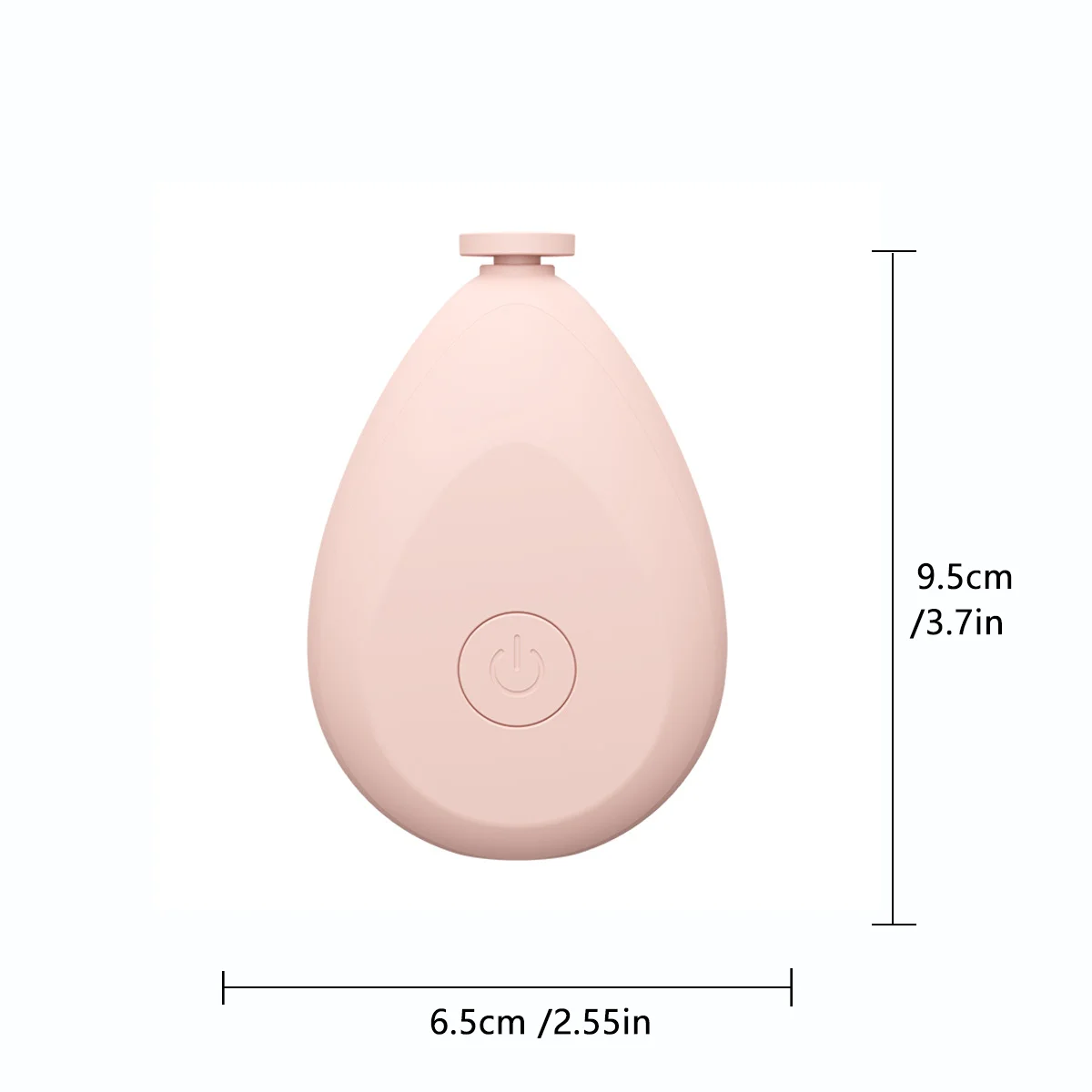 Newborn electric nail file + scissor set, safe round tip, anti-scratch, portable recharge, must.
