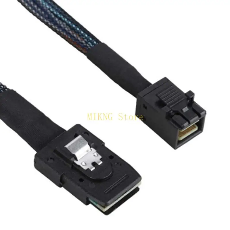 Minisas الداخلية عالية السرعة إلى كابل Minisas ، SFF8087 إلى SFF8087 36PIN DATA CORM 12GBPS معدل نقل 50 سم/100 سم أفضل بيع