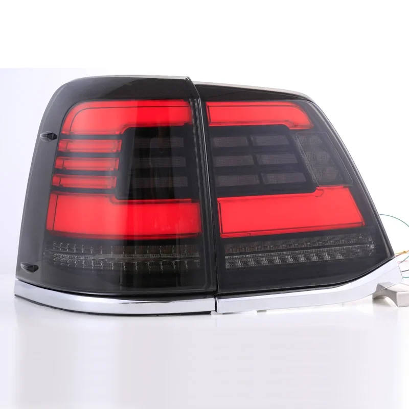 Car LED Tail Light For Toyota Land Cruiser 200 2008 2009 - 2015 Rear Running Light Brake Reverse Lamp Turning Signal Taillight