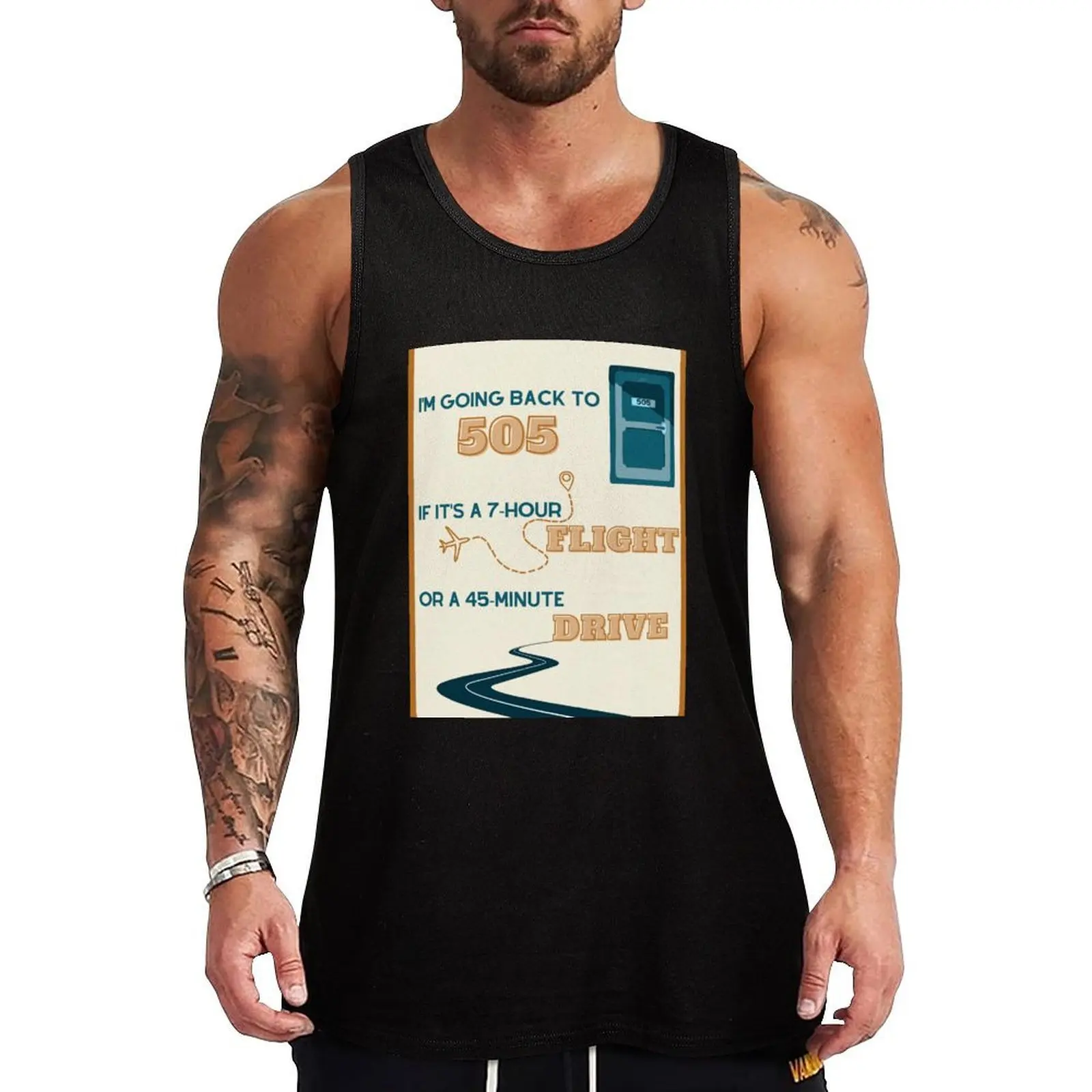 

Arctic Monkeys - 505 Tank Top Japanese t-shirt fitness gym clothes man fitness T-shirt men
