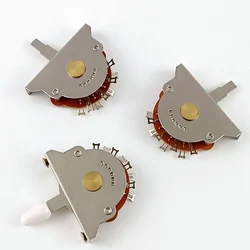 3 way 4 way 5 Way Electric Guitar Switch Metal Plastic 1pcs Tips Switch with Screws Electric Guitar Accessories