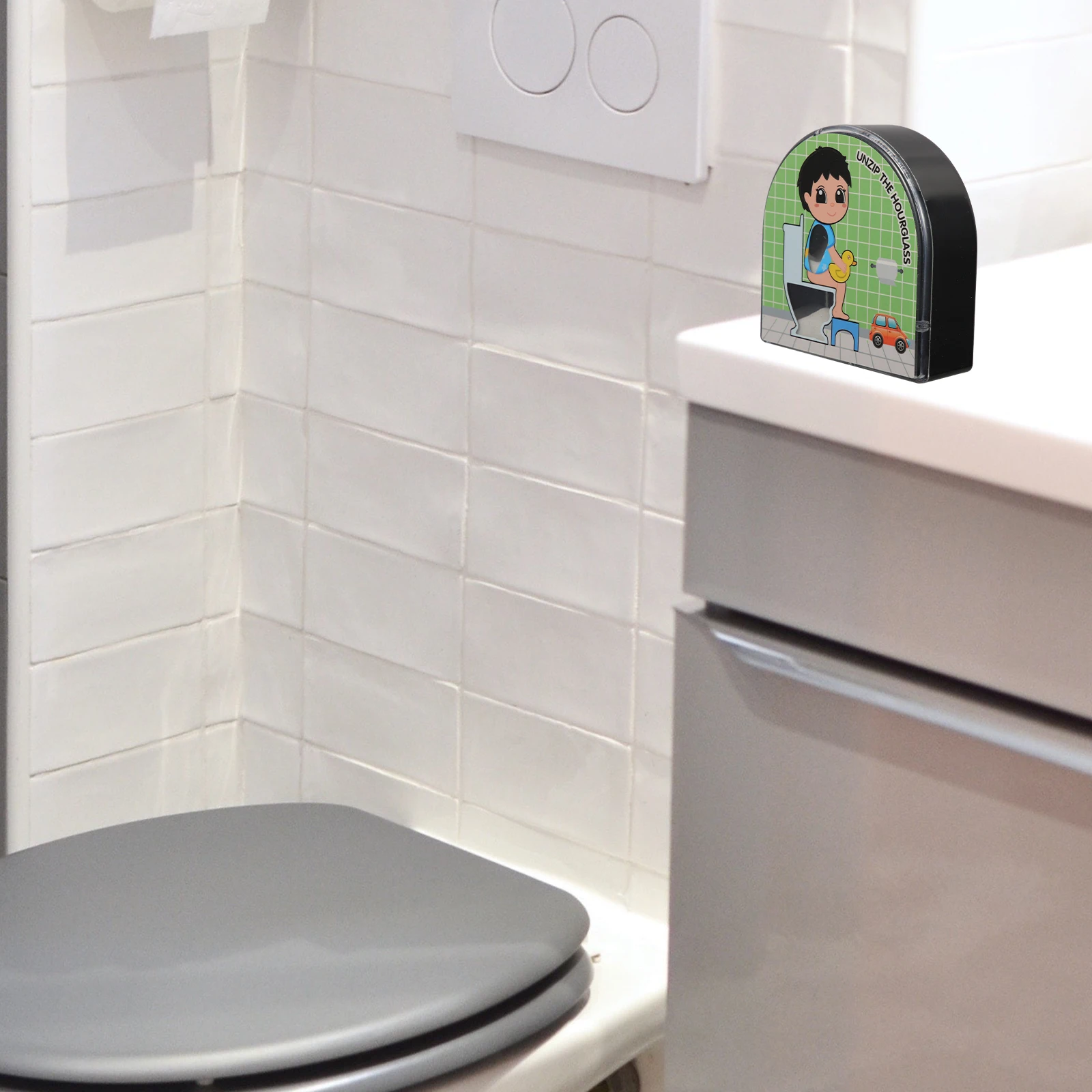 

5 Minute Sand Timer Bathroom Decoration Unique Mechanism Rotatable 360 Degrees Sturdy Construction Perfect Gift for Christmas