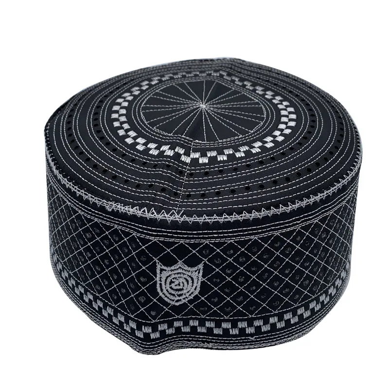 Cotton Nam Hồi Giáo Cầu Nguyện Nón Nam Đầu Lâu & Beanies Bộ Đội Hồi Giáo Ramadan Mũ Người Do Thái Kippah Homme Nón Ả Rập Nam mũ Lưỡi Trai