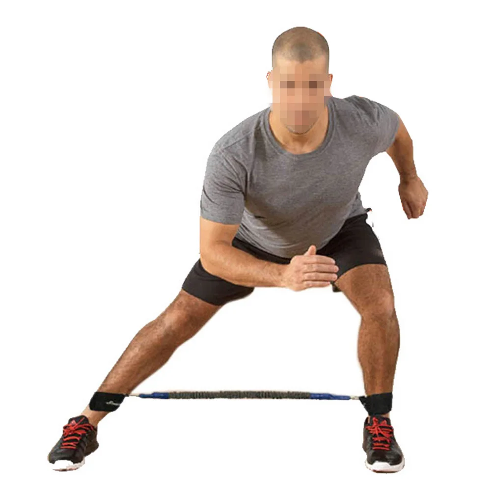 

Leg Strength Exercise Rally Puller Resistance Bands Heavy Duty Tube with Padded Ankle Cuffs for Lower Body Workouts Mobility and