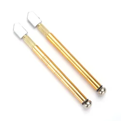 1pc Diamond Glass Cutter lama per ruota portatile professionale manico in metallo antiscivolo 175mm per mano da taglio artigianale a specchio per piastrelle fai da te