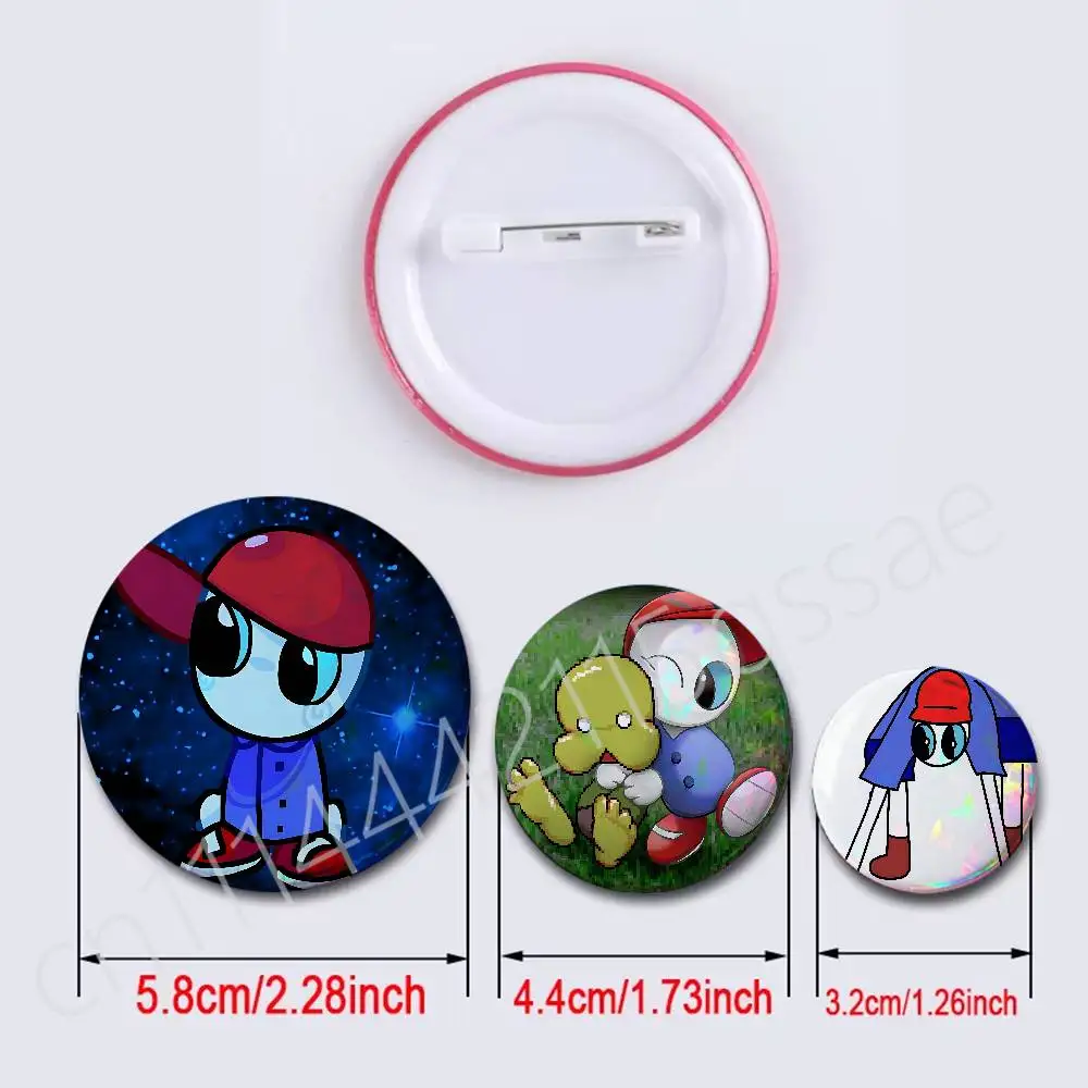 FOR Endacopia Game Mellow Badges Tinplate Soft Button Pin Brooch Metal Badge Custom Jewelry Accessories Hat Bag Lapel