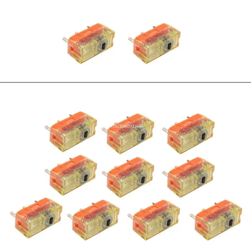 3Pin Dustproof TTC Mouse Micro Switches Gold Contactors 100M 100Millions Clicks Dropship