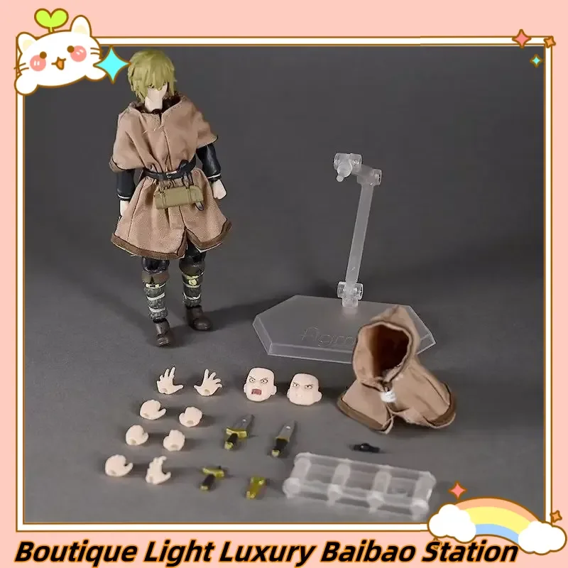 Vinland Saga Thorfinn 15 سنتيمتر أنيمي المحارب مفصلية بولي كلوريد الفينيل عمل الشكل تمثال لسطح المكتب الديكور أنيمي تحصيل هدية #1