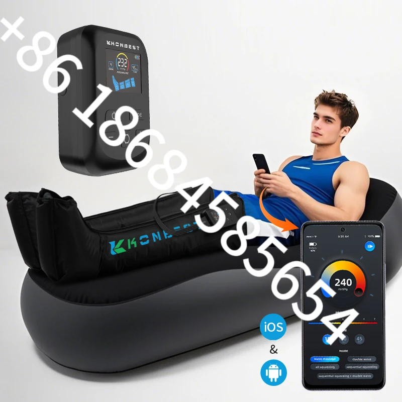 

Customized OEM ODM Sequential Air Compression Recovery System Leg Massage Boots for Athletes Pain Relief Physiotherapy Massager
