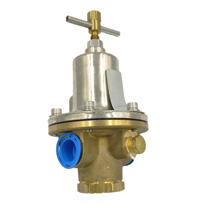 REGO 1784BE  Pressure Regulator Heavy  CO2 Line Regulator 1/2 Inch Brass Valve