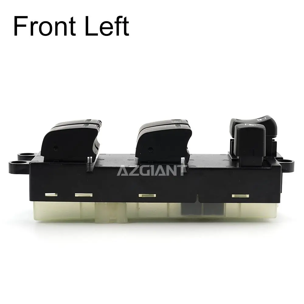 

AZGIANT Car Window Lifting Main Switch for Nissan Patrol GU Y61 Stagea X-Trail T30 Black Plastic Control Board 3+16 Pins