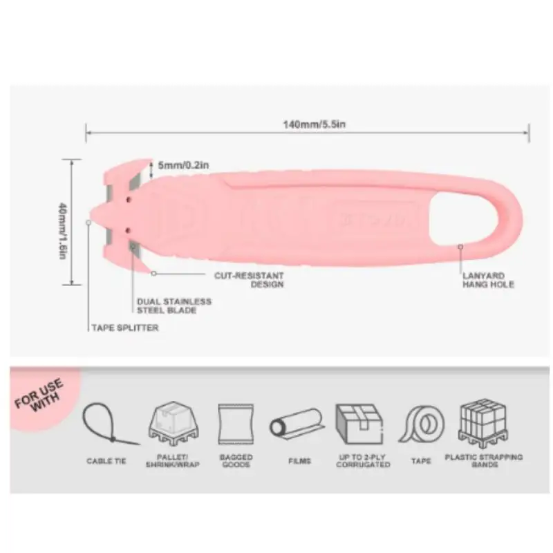 Expert Efficient Safety Use High Quality Convenient Advanced Craft Knife High Quality Box Opener Craft Knife Express Box Opener
