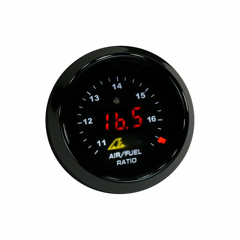 Air Fuel Ratio Gauge Kit, AFR O2 UEGO Wideband, 30-4110 LSU 4.9 Lambda Probe 0258017025 Sensor, 15x4,3 cm para Aem Sticker, 52mm