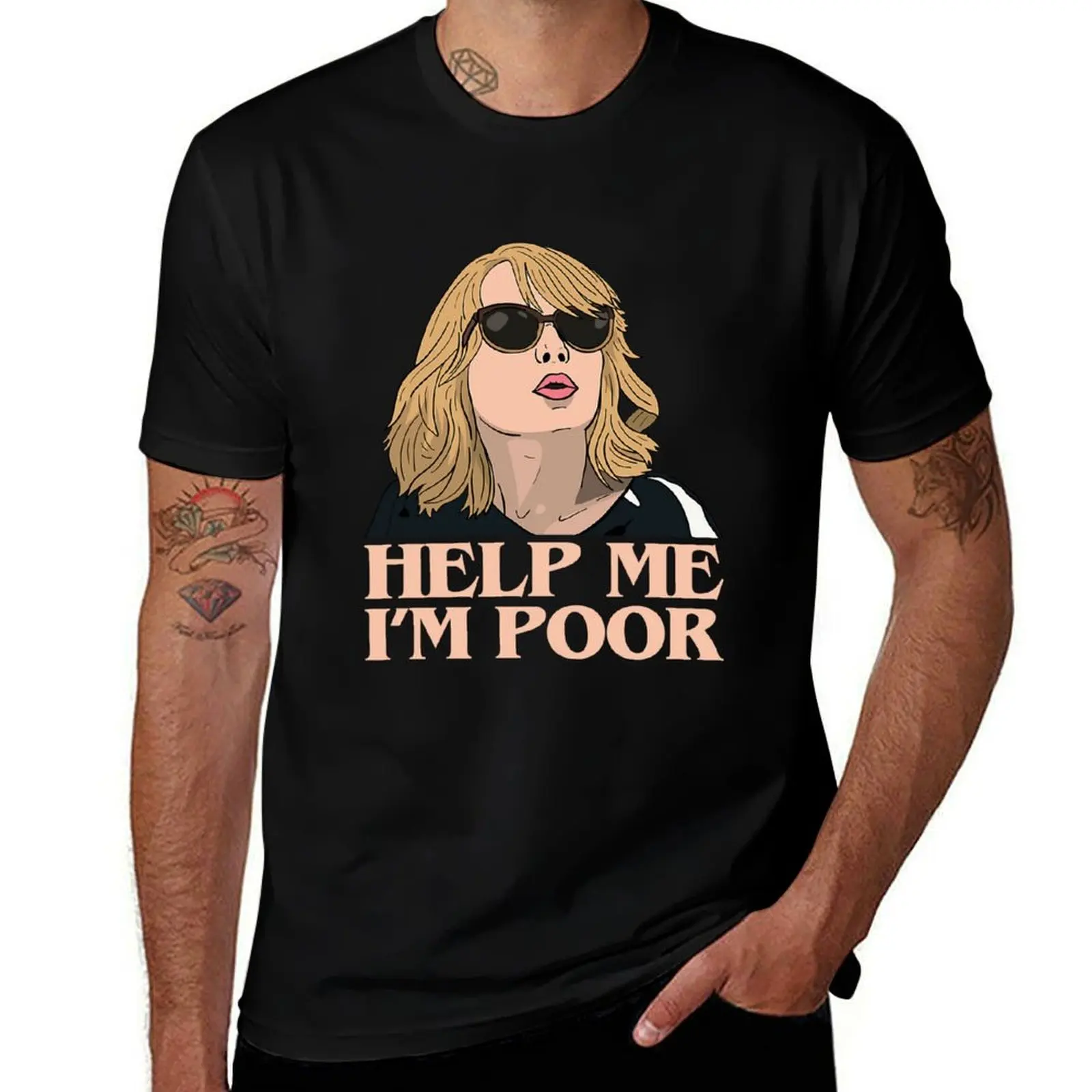

Help Me Im Poor Annie Walker Bridesmaids T-Shirt cotton t shirt pack man tshirt T-Shirt