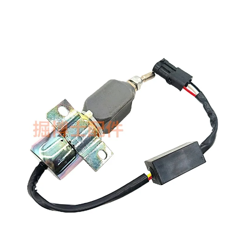 Liugong 836/30 loader shut-off solenoid valve 13026697 shut-off switch Weichai parking cut-off valve Shovel excavator accessorie