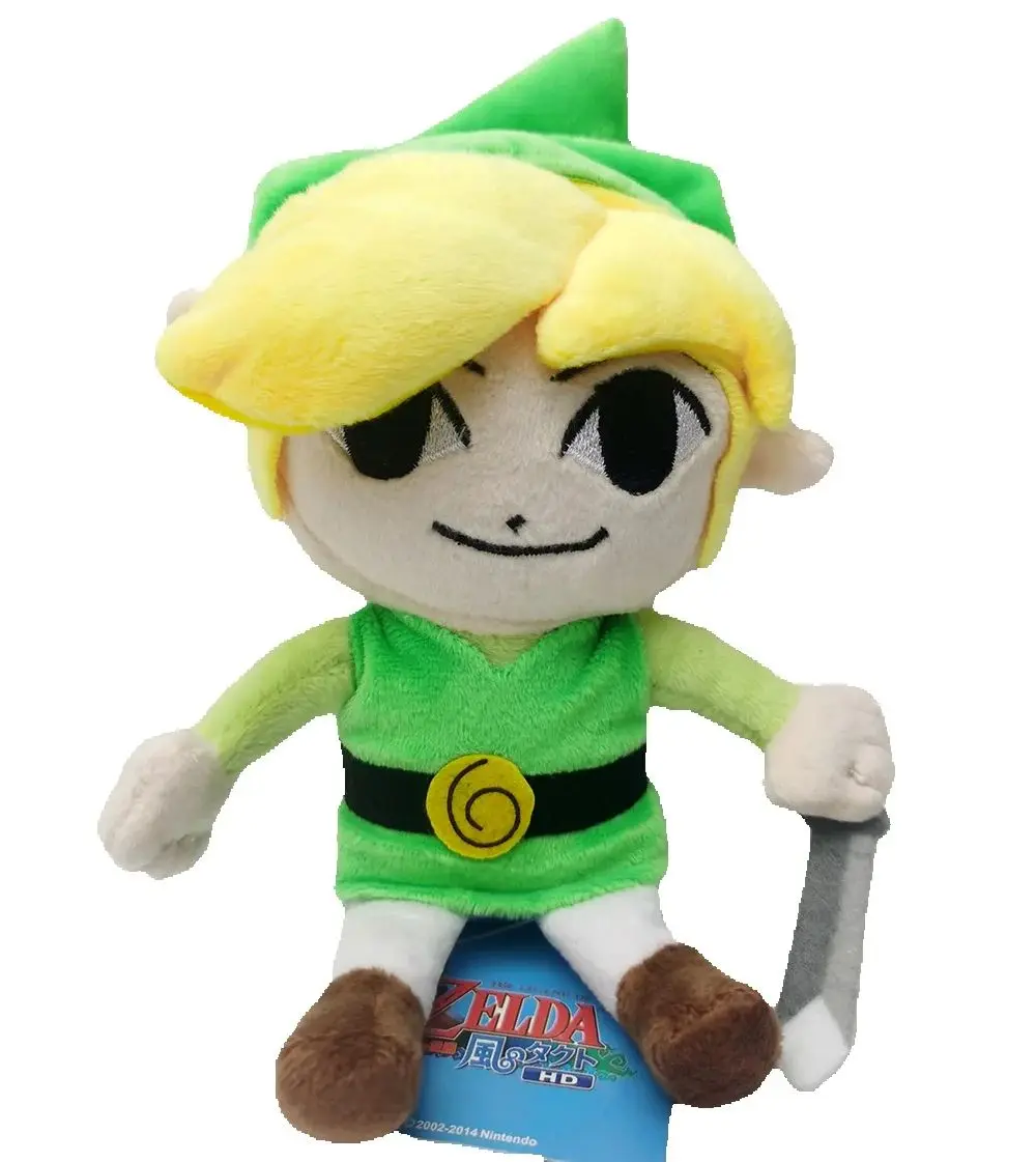 The Legend of Zelda Link 7 inches Plush Toy , Switch Game Echoes of Wisdom Teddy Doll Tears of the Kingdom Stuffed Animal