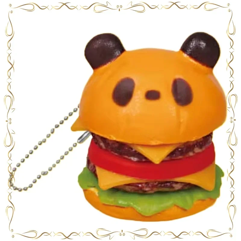 

Гигантская панда, сумка для гамбургера, подвеска, каваи, моделирование, гашапон, экшн-фигурка, модель игрушки