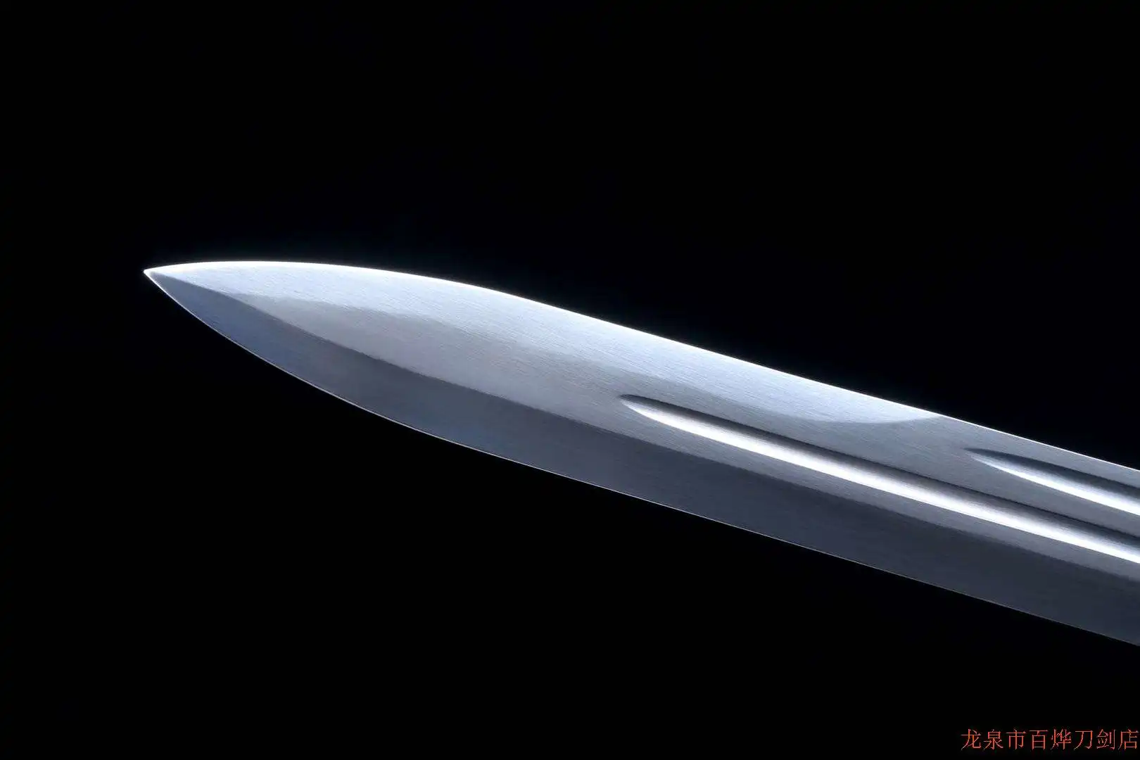 107 cm Medieval blue sword katana Battle full tang Evil Goblin Prepare Ninja Kung Fu Martial Arts Manganese Steel Templar Knight