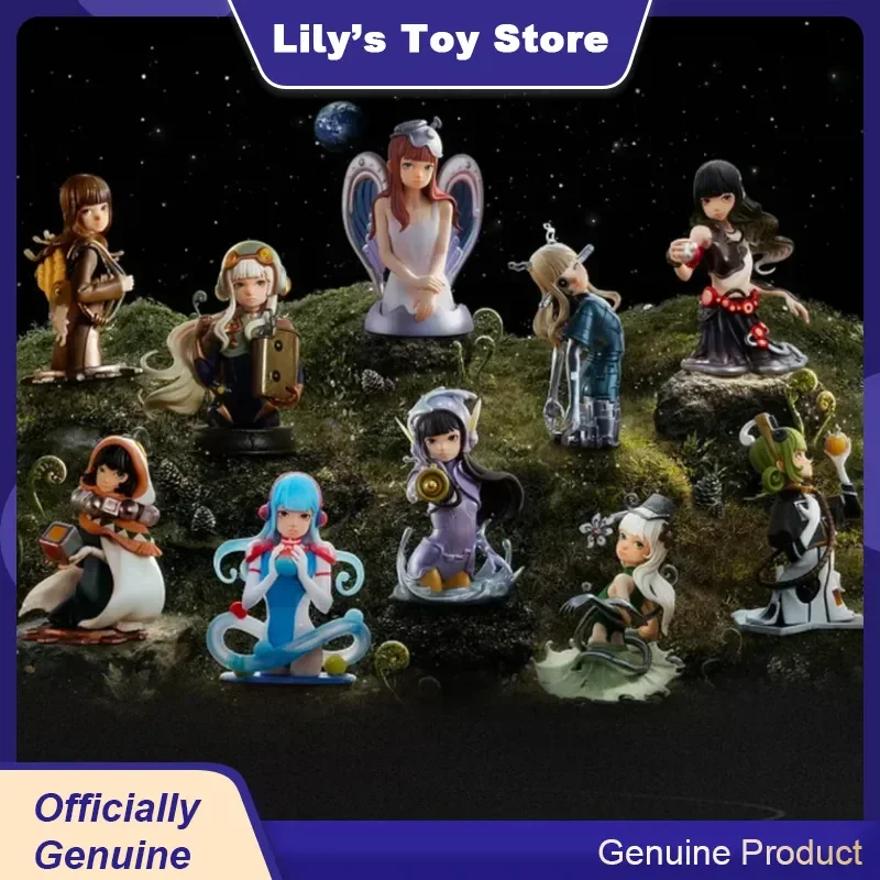 

Новая оригинальная фигурка Pop Mart Keya из серии «Яркий сон» в закрытой упаковке, милая настольная модель, украшение, игрушка, таинственная коробка, подарок для детей на праздник