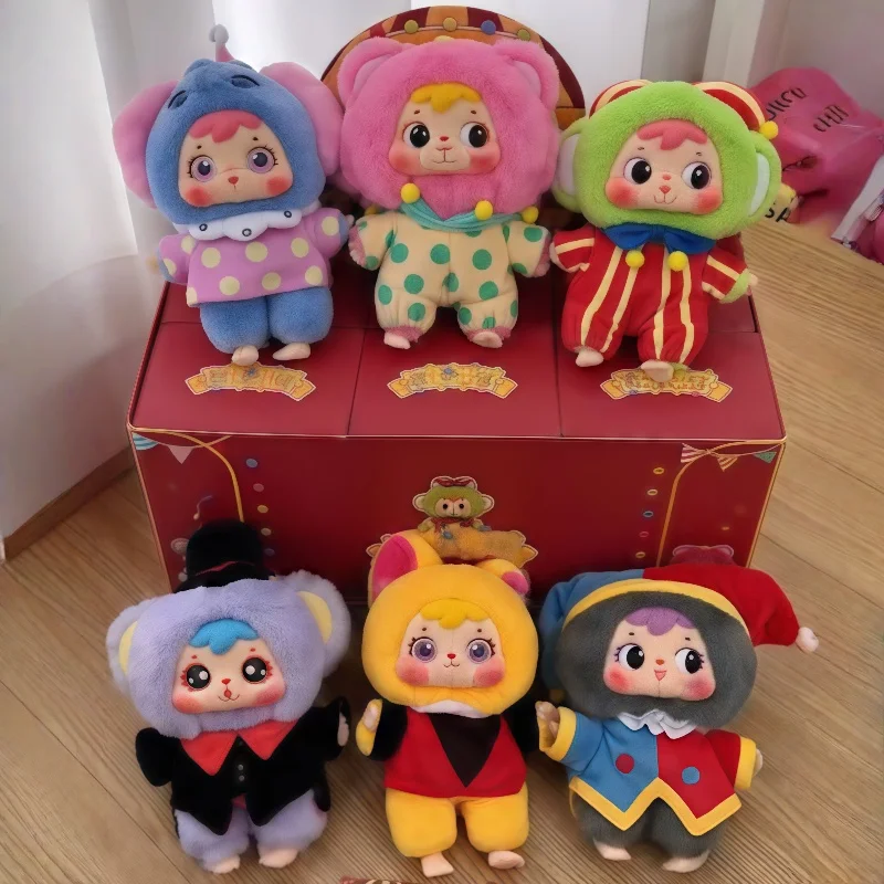 

Samuel Circus Night Series Blind Box Plushie Bags Pendant Anime Trendy Toys Periperal Ornamen Mystery Box Girl Children'S Gifts
