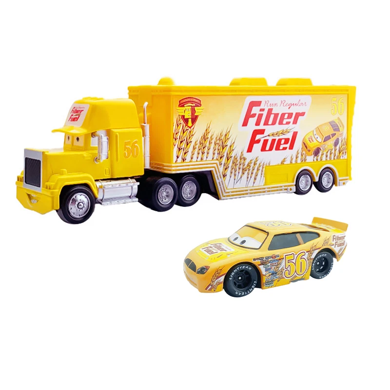 Disney Pixar Auto 2 3 Metalen spuitgieten autospeelgoed #   95 McQueen Truck King Jackson Storm Sally Kerstverjaardagscadeau voor kinderen