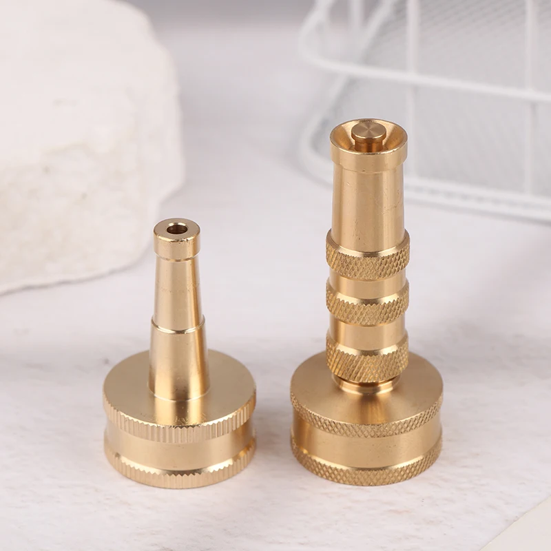 Ugello spruzzatore per tubo da giardino regolabile ad alta pressione da 1 pezzo - Ideale per l'irrigazione del giardino, il lavaggio dell'auto e lo strumento di pulizia esterna