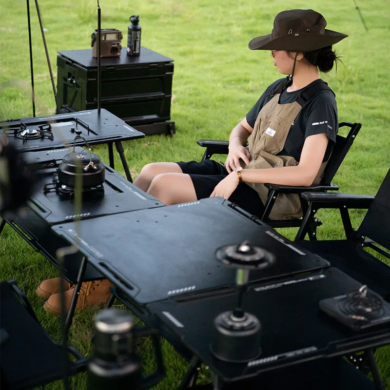 طاولة تكتيكية جونغ قابلة للطي وطاولة نزهة محمولة وطاولة صغيرة خارجية #2