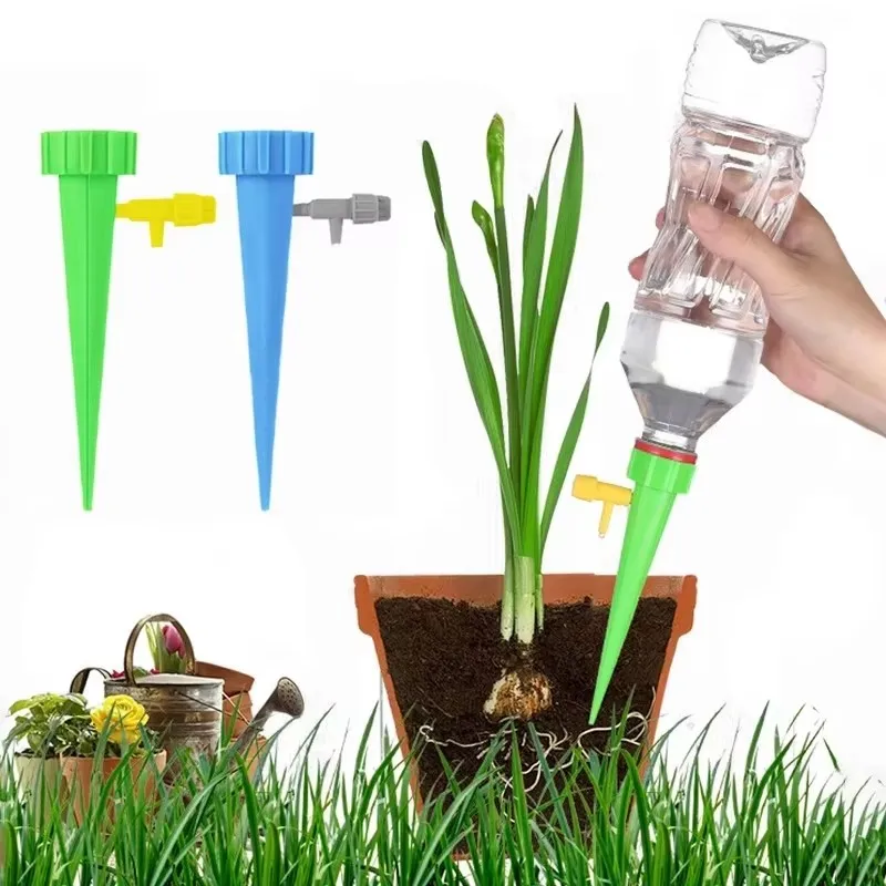 6/12/24/36pcs Automatic Drip Irrigation System Self Planting Irrigation Control Flower Drip Irrigation Device Greenhouse Garden