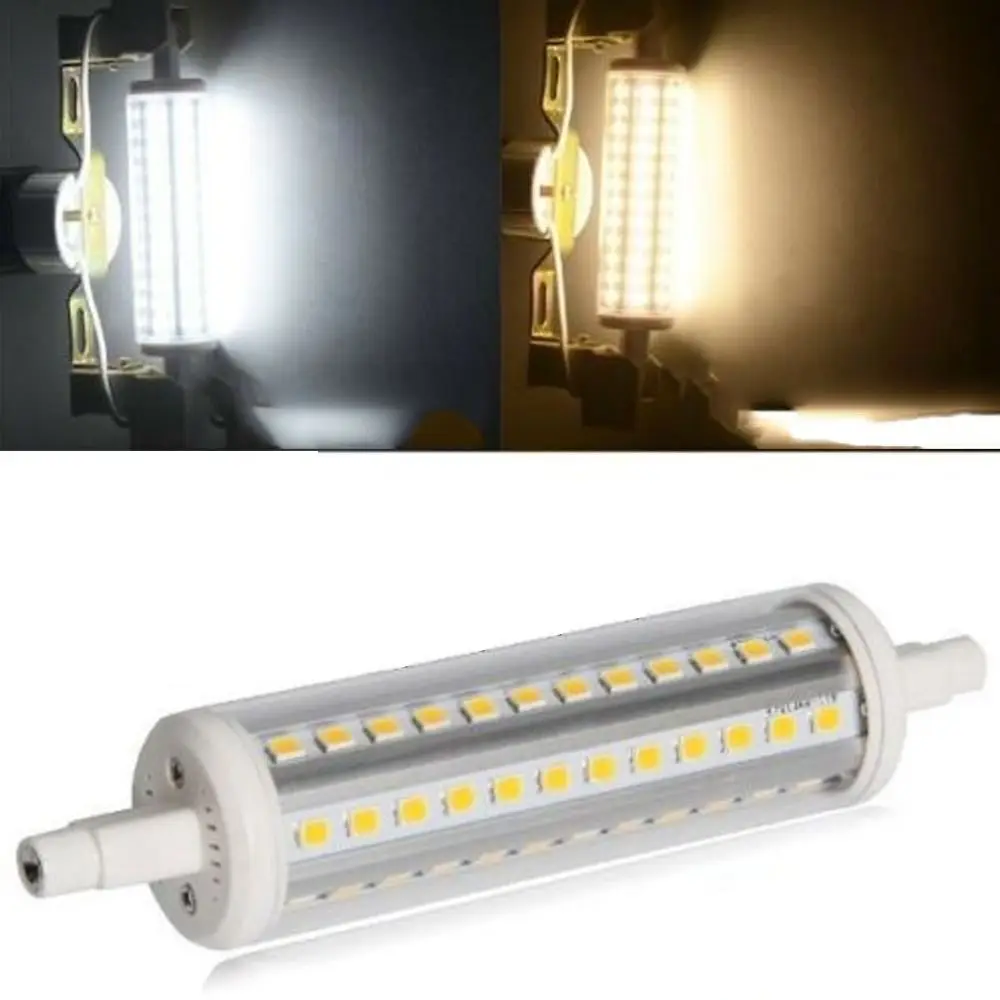 78mm 118mm R7s LED Replaces Bulb Useful White light Warm light Glass Tube Light Security Energy Saving Replacement Flood Lamp