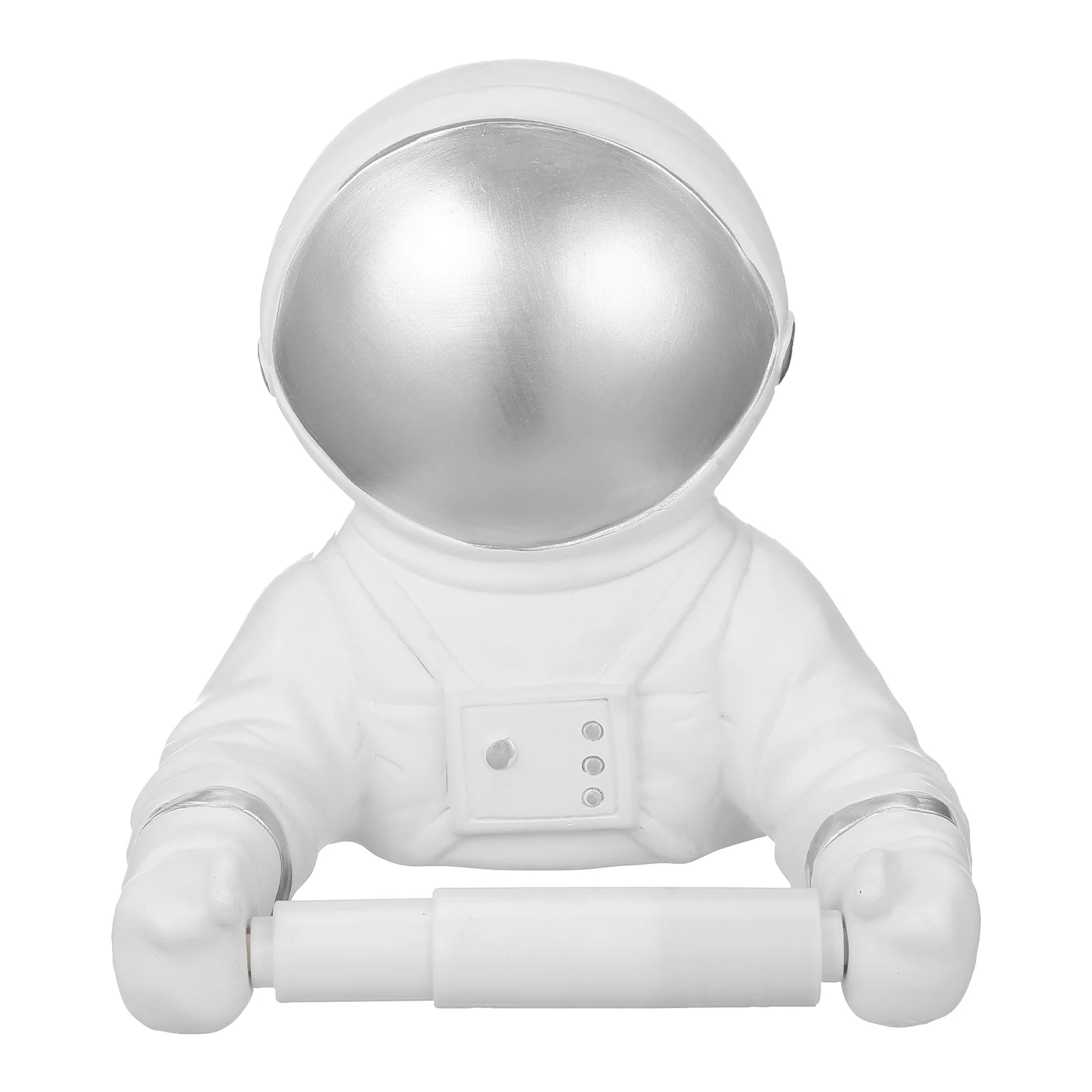 

Astronaut Tissue Holder Resin Crafted Bathroom Kitchen Living Room Decor Stable Construction Longlasting Durability