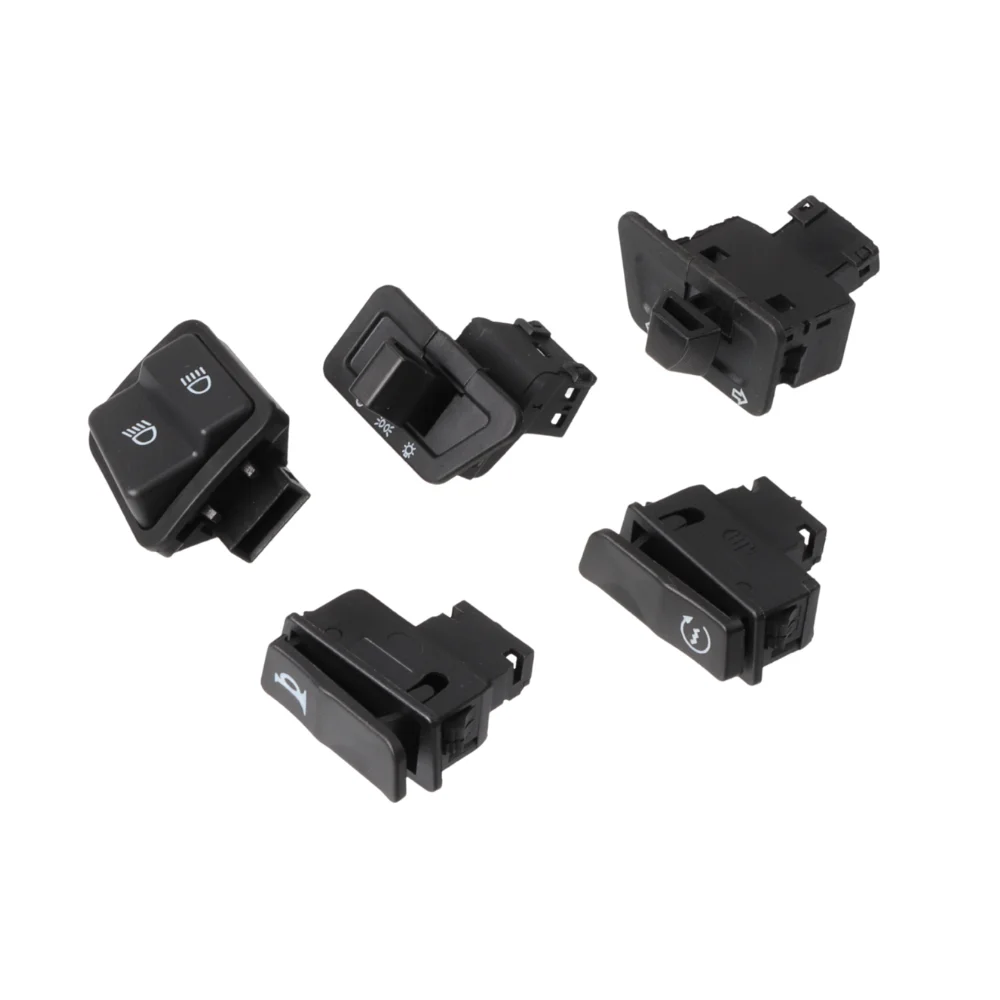 Motorcycle Head Light Horn Dimmer Turn Starter Single Switch Button For GY6 50cc 125cc 150cc Moped Electric Scooter Parts