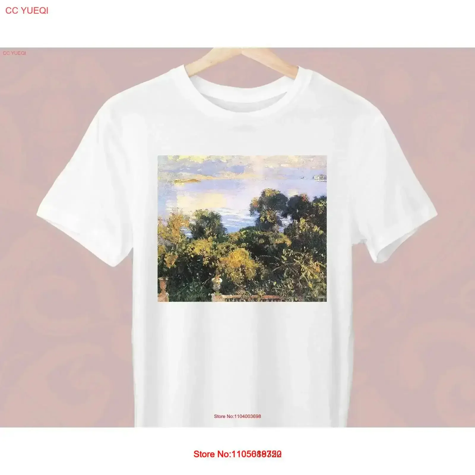 Orangen auf Korfu John Singer Sargent T-Shirt Griechisch für einen stilvollen Vintage-Look. Atmungsaktive Vintage-Washed-Designerkleidung. Atmungsaktive Vintage-Washed-Kleidung.