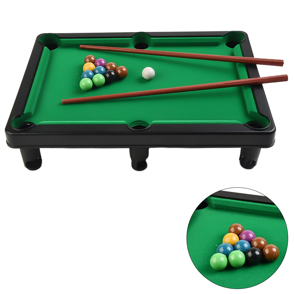 

Pool Table Playset Top Game Replacement Tool Accessories For Kids Adults Portable Interactive Stress Relief 3 Size