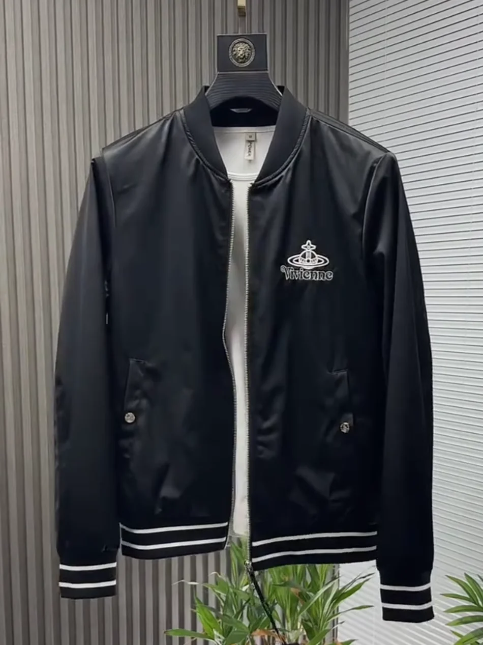 

Ele Casual Men's Baseball Collar Jaet A038 Spring Autumn Faionable Lightweight Sli Premium Quali Slim Fit