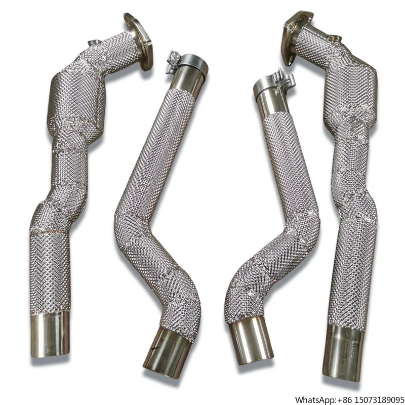 

31.High Performance Stainless Steel High-Flow Front Pipe With Catalytic Converter for GranTurismo GT