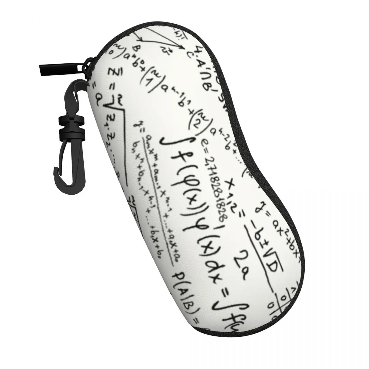Custom Math Formulas Eyeglass Glasses Case Men Women Soft Geek Mathematics Physics Sunglasses Protective Pouch view 2