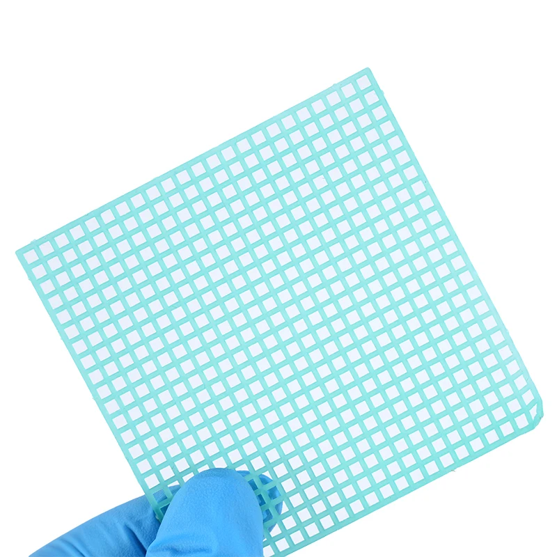 

1box Dental Wax Mesh Wax Net Round Hole Square Grid Clasp Shape Wax Sheet Honeycomb Design Clasp Wax Materials