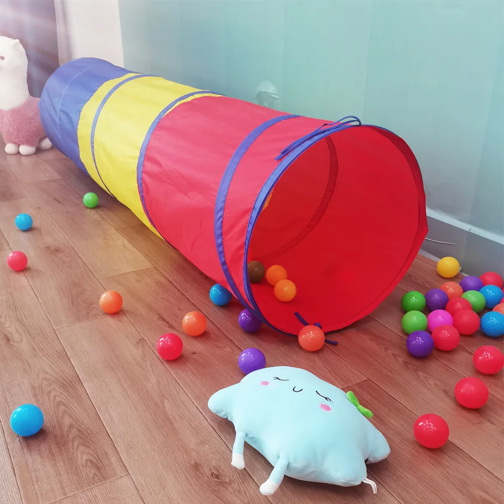 Tenda per bambini portatile Tunnel strisciante parco giochi per bambini Tipi Infantil giochi per bambini tenda per bambini strisciante al coperto all'aperto