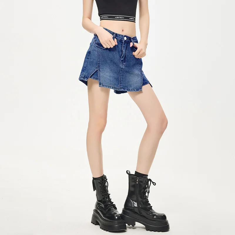 

Юбки женские в стиле эмо, плиссированные, миди, с высокой талией, в корейском стиле, для офиса, работы, повседневной носки, с эластичной талией, утягивающие, повседневные, удобные, милые