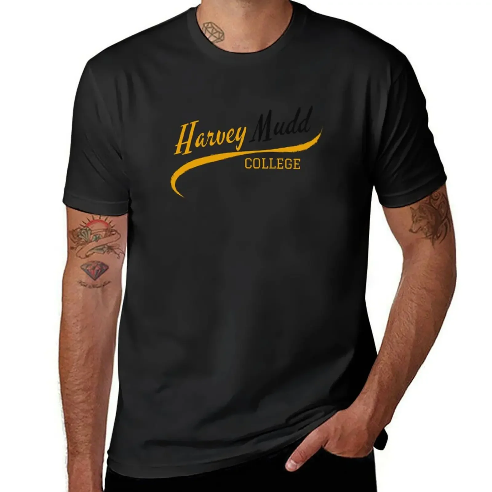 

Vintage Harvey Mudd College T-Shirt summer 2025 rapper graphic tees anime t shirts custom t-shirts T-shirt men