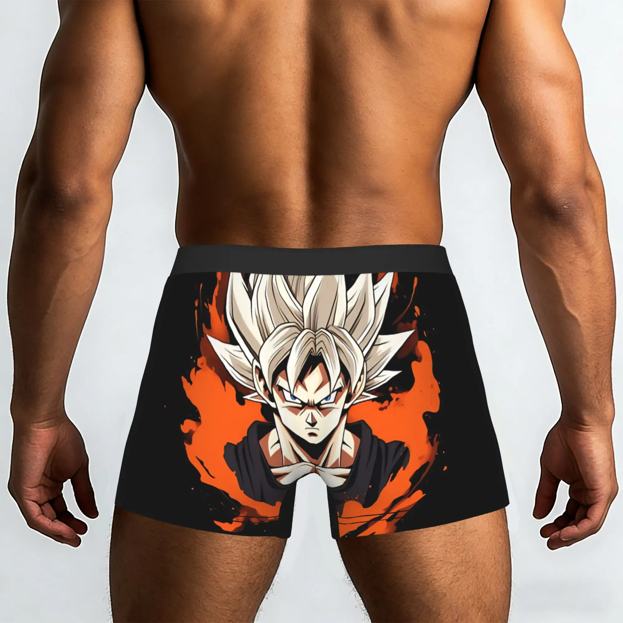 Legendary Fighter Anime Inspired Design  Bandai DRAGON BALL Underpants Homme Panties Man Underwear Ventilate Shorts Boxer Briefs