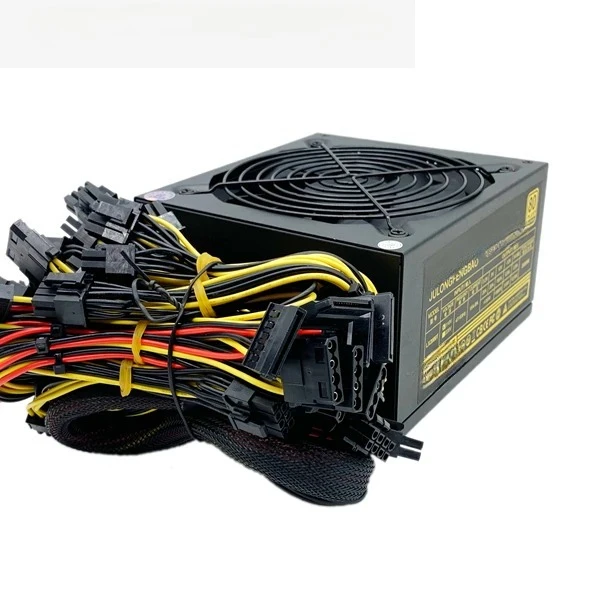 

1800w silent 2400w gold 2800w 2600w 8 card electric competition desktop power supply X98 X99