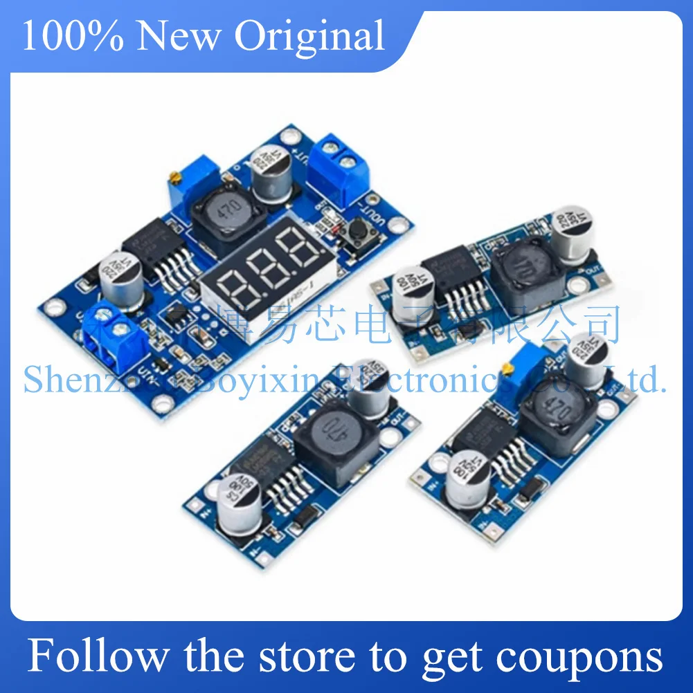 NEW DC-DC step-down power module 3A adjustable step-down module LM2596 voltage stabilization 24V to 12V 5V 3V