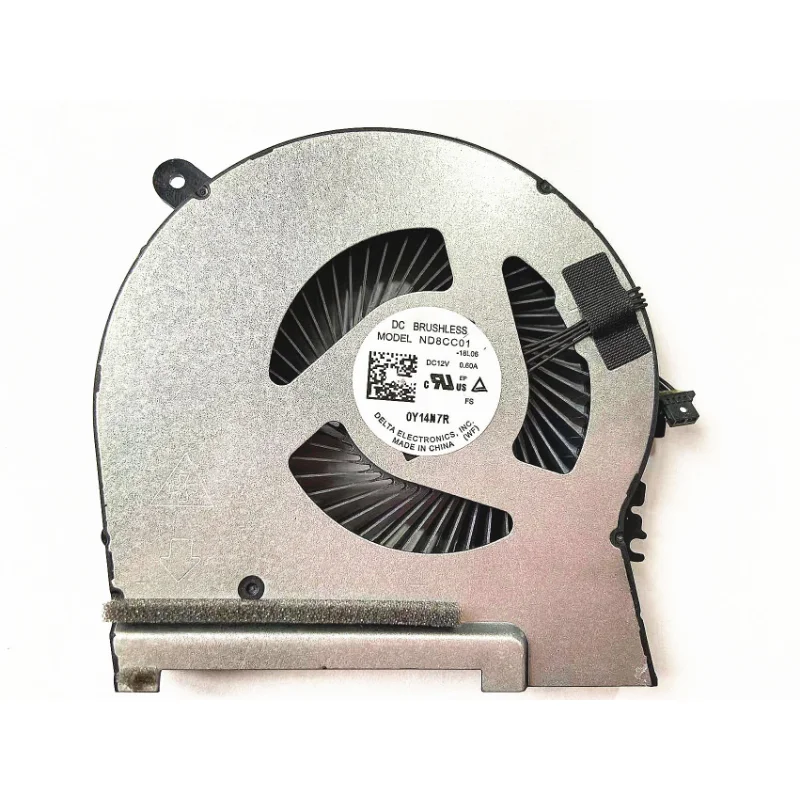 Imagem -03 - Ventilador Original Cpu Gpu para hp Omen Air 15-dh Tpn-c143 L64445001 Nd8cc01- 18l0418l05-18l06-18l07 Ventilador de Refrigeração para Laptop Novo