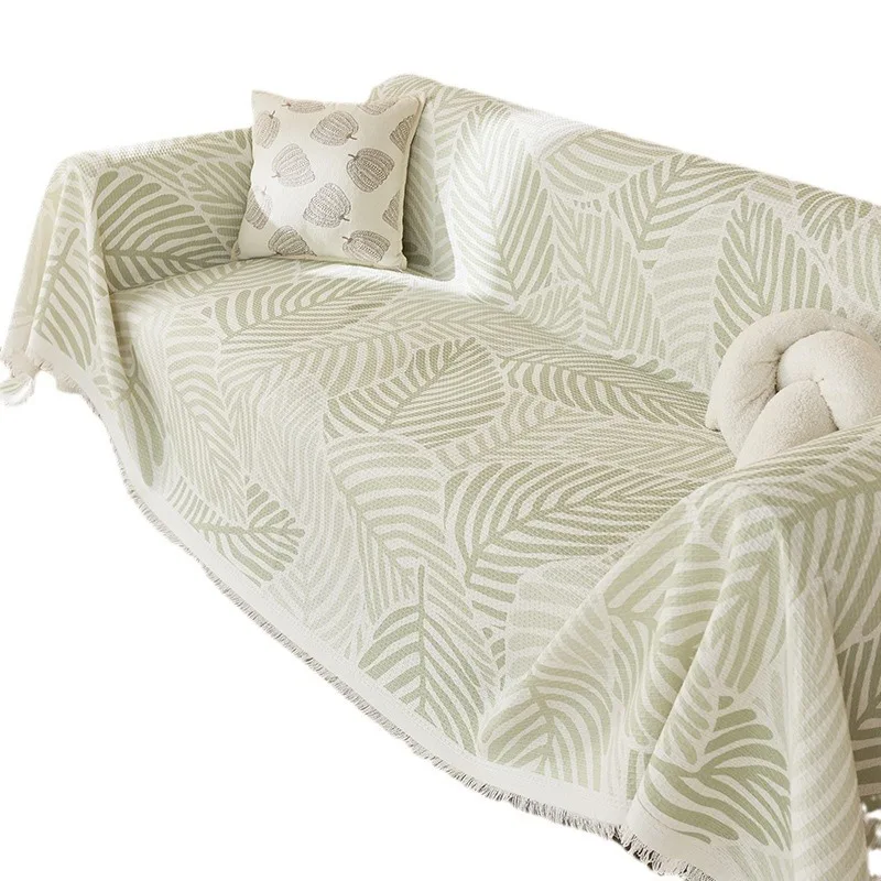 New Sofa Cover for All Seasons, Full Coverage Anti-Cat Scratch Sofa Blanket, Non-Slip Dustproof Slipcover