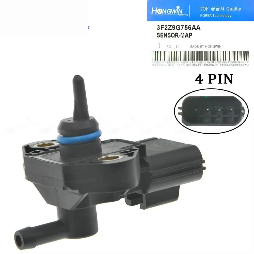 

Sensor mapa presión total, colector 3F2Z9G756AA, para Ford Crown, Victoria, Freestyle, Lincoln, navegador, Mercury y