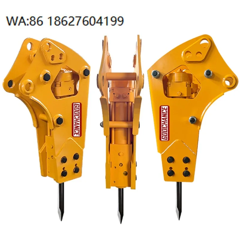 

Yantai New Condition MTB MSB Membrane Type Hydraulic Hammer Mini Backhoe Excavator Jack Hammer Components-Chisel Construction