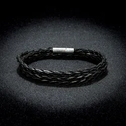 Men Leather Bracelets for Women Simple Multilayer Handmake Bracelet 11 Colors Black Red Bracelets Female Jewelry Gift Wholesale